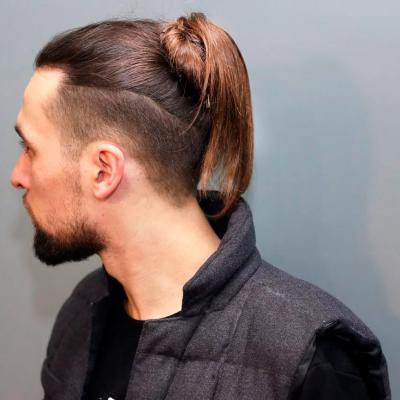 Прическа Top knot